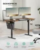 SONGMICS Výškově nastavitelný elektrický stůl 120 cm se 4 Náhled obrázku produktu 3