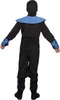 B82190-10-12 Jahre blau-schwarz Kinder Junge Mädchen Ninja Produktbild-Vorschau 2
