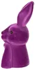 Dekorative Hasenfigur Denkerpose Beflockt Elegante Produktbild-Vorschau 6