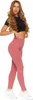 Gerippte Leggings mit hoher Taille für Damen mit Rippung Produktbild-Vorschau 3