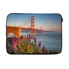 MuchoWow® Laptop Hülle 13 Zoll Blick auf die Golden Gate Produktbild-Vorschau 1