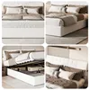 INONEFT Polsterbett 140x200cm mit USB-Ladegerät, Produktbild-Vorschau 5