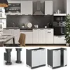 Spülenunterschrank Vicco Fame-Line Weiß Landhaus 80 cm ohne Produktbild-Vorschau 4