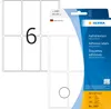 Herma 2480 2480 étiquettes multi-usages - blanc, 34x67 mm, Voir les images du produit 1