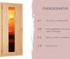 Karibu Sauna Innensauna Jarin Eckeinstieg ohne Zubehör Produktbild-Vorschau 3