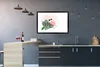 MuchoWow® Gerahmtes Poster Kleidung - Sonnenbrille - Hemd Produktbild-Vorschau 5