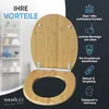 SANILO® WC-Sitz mit Absenkautomatik und Schnellverschluss Produktbild-Vorschau 3