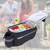 Borsa frigo, borsa termica, borsa da bici | 9 L, nero, Anteprima dell’immagine prodotto 3