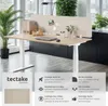 Cloison de bureau Noisy avec coins arrondis - 160 x 40 cm, Voir les images du produit 2