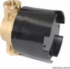 A brass and black water meter with a black protective cover. Produktbild-Vorschau