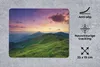 MuchoWow® Mauspad Mousepad Berg - Gras - Landschaft - Abend Produktbild-Vorschau 2