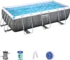 Piscina con struttura rettangolare rattan 4.04m x 2.01m x Anteprima dell’immagine prodotto 21