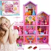 Woopie Mega Villa Puppenhaus Lovely House 194 Teile. Produktbild-Vorschau 1