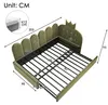 Flieks Kinderbett Schlafsofa 90x200cm mit Ausziehbett Produktbild-Vorschau 5