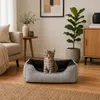 belviona Katzenbett, wendbares Katzenkörbchen mit 2-in-1 Produktbild-Vorschau 2