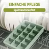 Eiswürfelform, Silikon Eiswürfelform mit Deckel, 15 Fach Produktbild-Vorschau 5