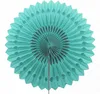 1 Papierfächer 25cm, Farbauswahl:türkis 340 Produktbild-Vorschau 2
