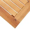 A close-up view of the corner of a wooden table, showing the grain and construction. Anteprima dell’immagine prodotto