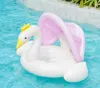 Aufblasbarer Schwimmring Schwan Sonnenschutz Schwimmreifen Produktbild-Vorschau 1