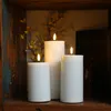 LED Stumpenkerze MIA - Echtwachs - realistische 3D Flamme - Produktbild-Vorschau 10