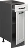 Küchenunterschrank Vicco R-Line Weiß Landhaus 30 cm ohne Produktbild-Vorschau 4