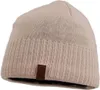 Balke Unisex Strickmütze Vollfleecefutter in beige
