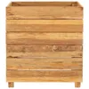 vidaXL Hochbeet 50x40x55 cm Teak Altholz und Stahl Produktbild-Vorschau 10