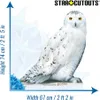 Eule Hedwig Pappaufsteller 74cm Produktbild-Vorschau 2
