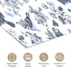 MuchoWow® Poster Blumen - Vogel - Blau 80x120 cm - Produktbild-Vorschau 2