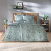 Estella Mako-Satin Bettwäsche Mariam azur 135x200 cm + Produktbild-Vorschau 5