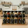 CLP 24er Set Gewürzgläser eckig 120ml Streueinsätze Produktbild-Vorschau 3