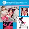 Kinderplay Puppenbuggy KP0290R – Leichter faltbarer Produktbild-Vorschau 4