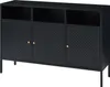 Komoda „Janakkala” z 3 drzwiami, stal, 119 x 35 x 80 cm, Podgląd zdjęcia produktu 3