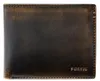 Fossil Herren Leder Bifold Brieftasche schwarz Produktbild-Vorschau 5
