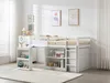 Etagenbett 90 x 190 cm mit Kommode und ausziehbarem Produktbild-Vorschau 2
