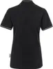 HAKRO Poloshirt Casual Damen #203 Gr. S schwarz/silber Produktbild-Vorschau 3