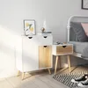 Meerveil Table de nuit avec tiroir, armoire d'appoint, Voir les images du produit 7