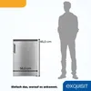 Exquisit Vollraumkühlschrank KS16-V-H-010E inoxlook | Produktbild-Vorschau 6
