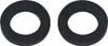 Two black rubber washers are shown against a white background. Podgląd zdjęcia produktu