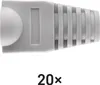 Ochrana konektoru RJ45 šedá, 20 ks Náhled obrázku produktu