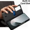 Kožené flipové pouzdro pro Samsung Galaxy Z Fold 6, obal s Náhled obrázku produktu 5
