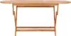 vidaXL Gartentisch Klappbar 160×80×75 cm Massivholz Teak Produktbild-Vorschau 1