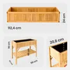 AREBOS lit surélevé étagère en bois jardinière cadre froid Voir les images du produit 14