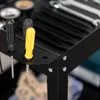 Werkzeugwagen 3-stufig mit 4 Rollen, Stahl, Schwarz, Produktbild-Vorschau 8