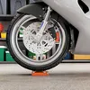 HOMCOM Motorrad Reinigungsständer Rollenständer Rad Produktbild-Vorschau 8