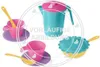 11 teiliges Kinder Küche Geschirr Set Kaffeeservice Kanne Produktbild-Vorschau 5