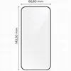 Bizon Glass Aplikator Apple iPhone 15 Pro [2 PACK] Produktbild-Vorschau 2