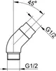 KEUCO 59994014500 Brausebogen Arm.-Zub. 59994, Produktbild-Vorschau 2