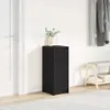 vidaXL Botník černý dubový vzhled 29,5x34x76 cm Materiál na Náhled obrázku produktu 2