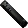 The back of a black remote control is shown against a white background. Produktbild-Vorschau
